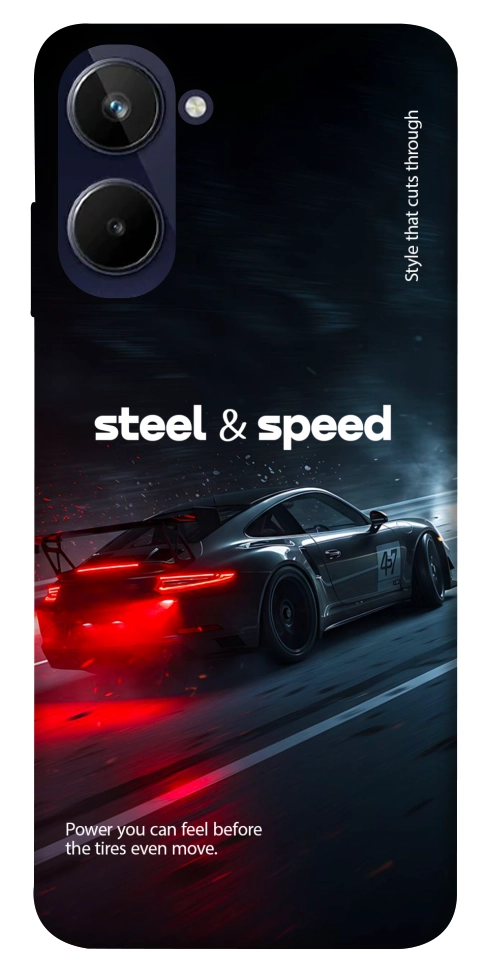 Чехол Black and red care для Realme 10 4G