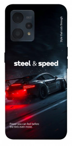Чехол Black and red care для Realme 9 Pro+