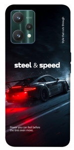 Чохол Black and red care для Realme 9 Pro
