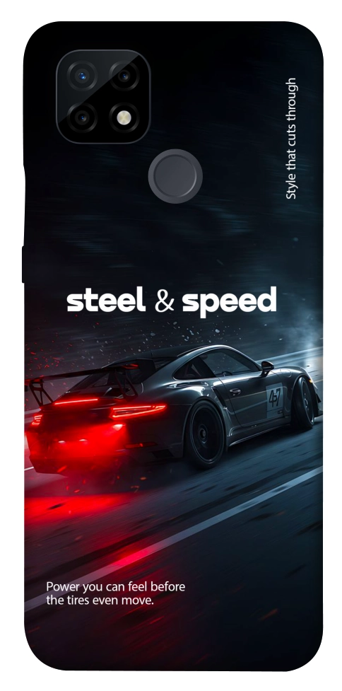 Чохол Black and red care для Realme C21