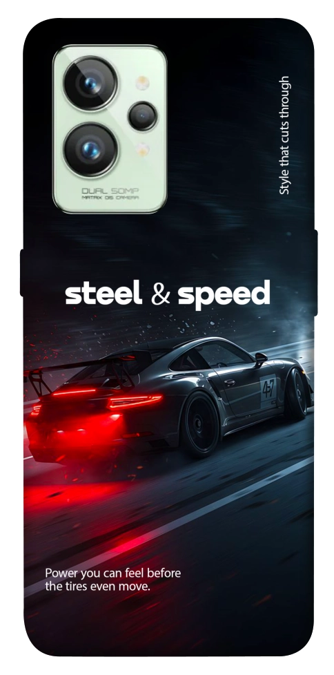 Чехол Black and red care для Realme GT2