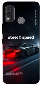 Чехол Black and red care для Nokia G11 Plus
