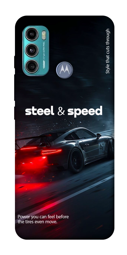 Чехол Black and red care для Motorola Moto G60