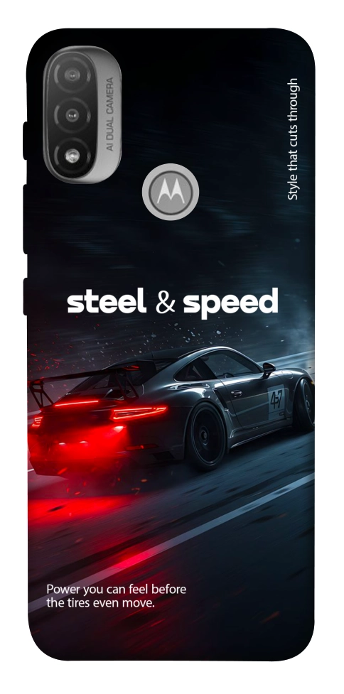 Чохол Black and red care для Motorola Moto E20
