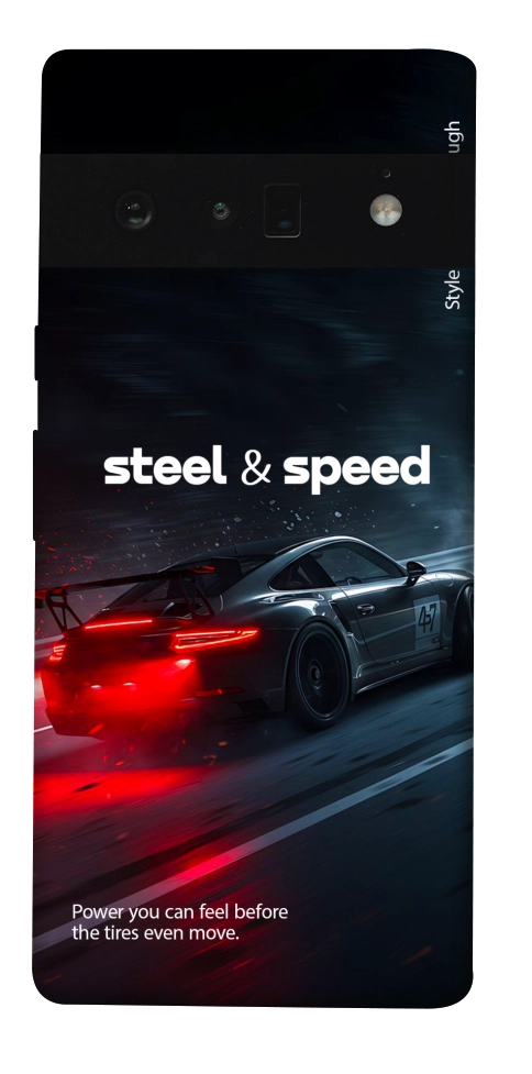 Чехол Black and red care для Google Pixel 6 Pro