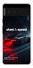 Чехол Black and red care для Google Pixel 6