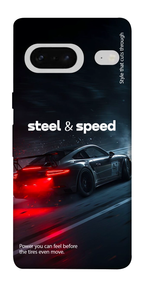 Чохол Black and red care для Google Pixel 7