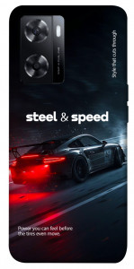 Чехол Black and red care для Oppo A77s