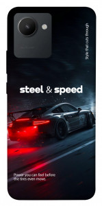 Чехол Black and red care для Realme C30s