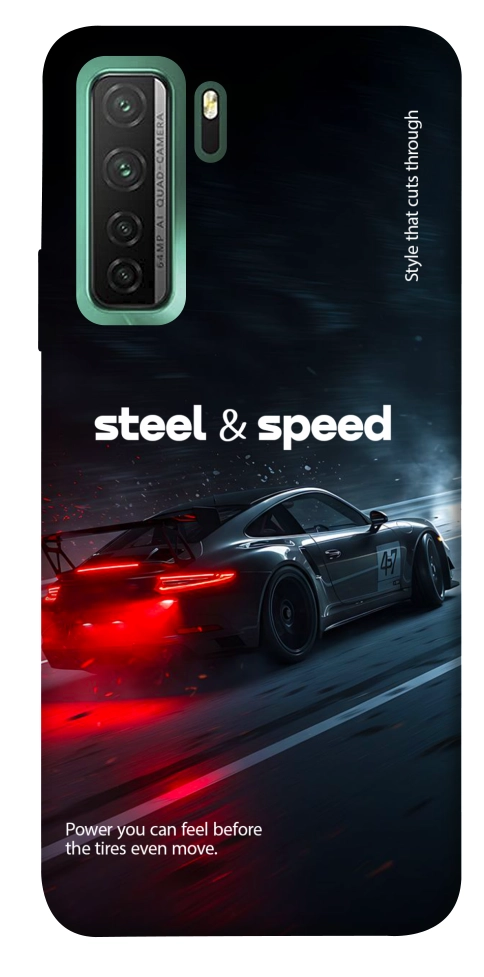 Чехол Black and red care для Huawei nova 7 SE