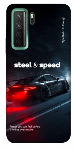 Чехол Black and red care для Huawei nova 7 SE