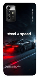 Чехол Black and red care для ZTE Blade A72