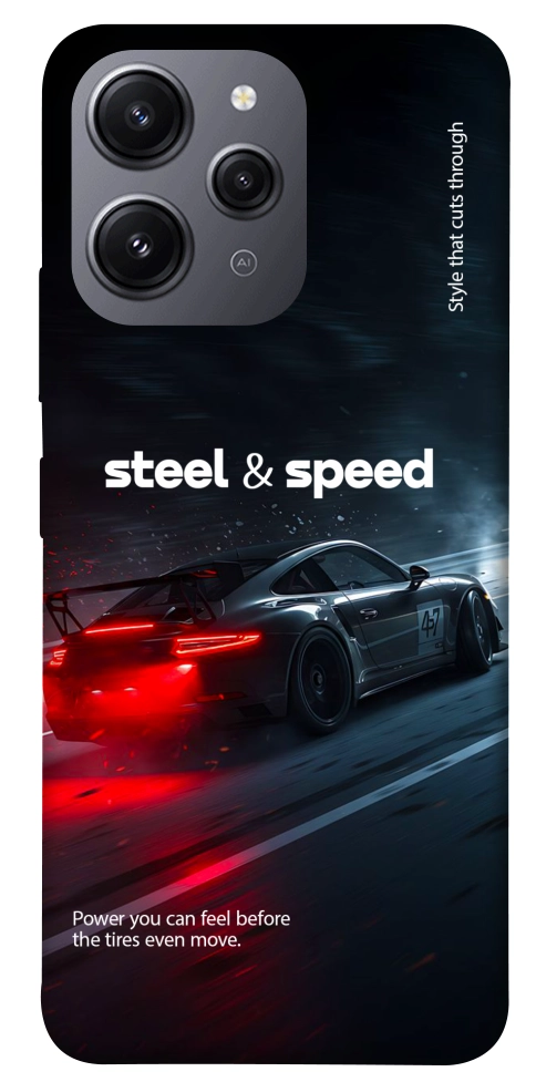 Чохол Black and red care для Xiaomi Redmi 12