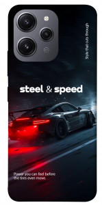 Чехол Black and red care для Xiaomi Redmi 12