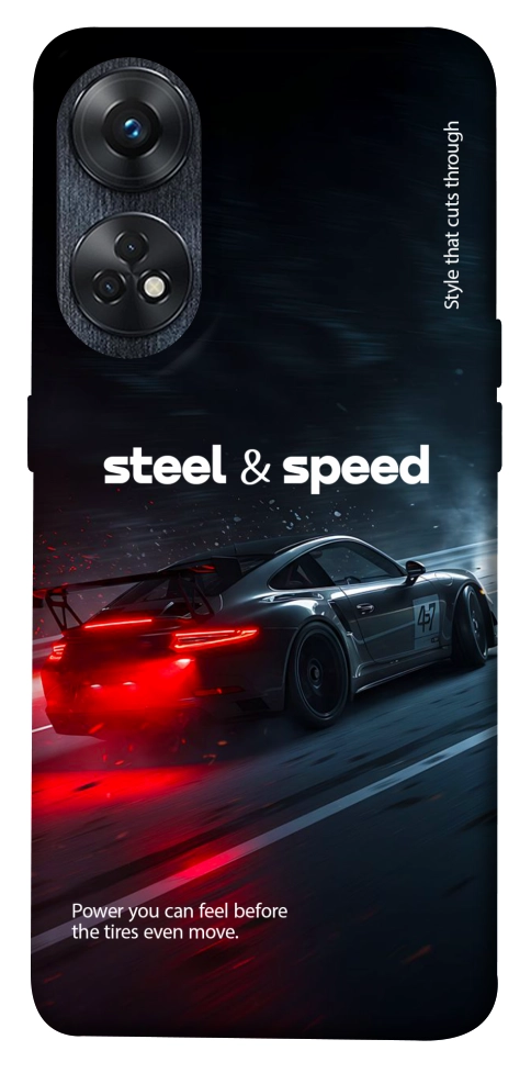 Чохол Black and red care для Oppo Reno 8 T 4G