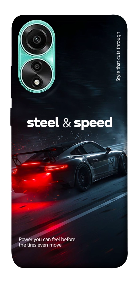 Чехол Black and red care для Oppo A78 4G