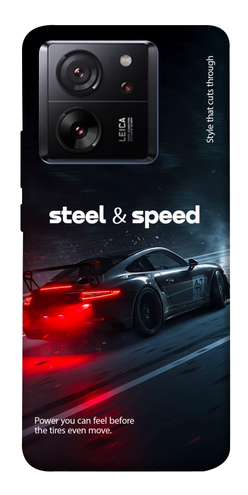Чохол Black and red care для Xiaomi 13T