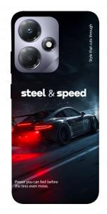 Чехол Black and red care для Infinix Hot 30 Play