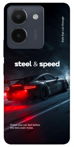 Чехол Black and red care для Vivo Y36