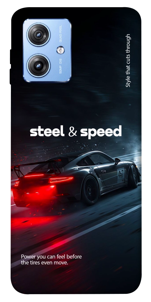Чехол Black and red care для Motorola Moto G84