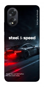 Чехол Black and red care для Oppo A18