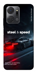 Чохол Black and red care для Huawei Honor X7a