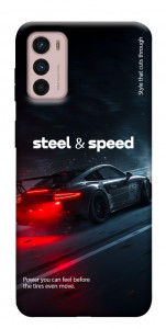 Чехол Black and red care для Motorola Moto G42