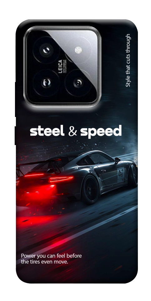 Чохол Black and red care для Xiaomi 14 Pro
