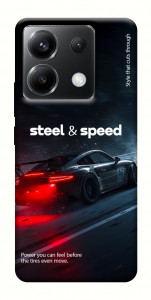 Чохол Black and red care для Xiaomi Poco X6