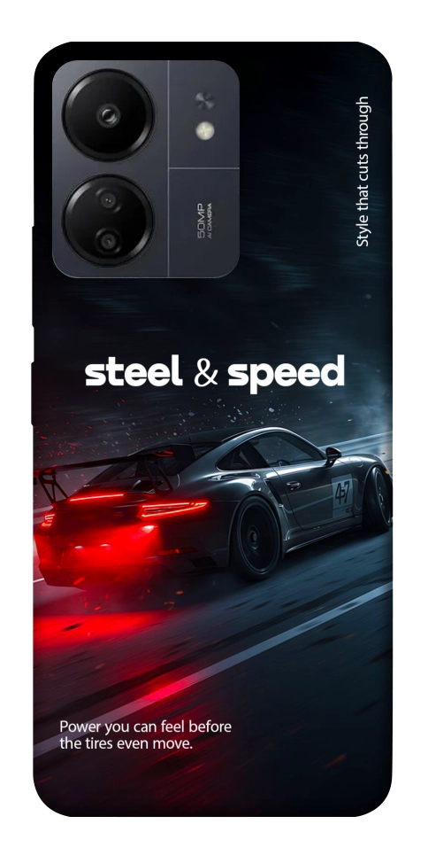 Чохол Black and red care для Xiaomi Poco C65