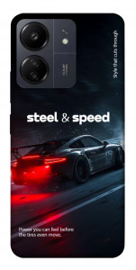 Чохол Black and red care для Xiaomi Poco C65