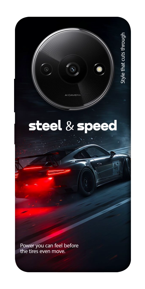 Чохол Black and red care для Xiaomi Redmi A3