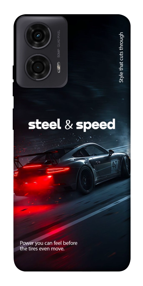 Чохол Black and red care для Motorola Moto G04