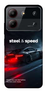 Чохол Black and red care для ZTE Blade A54 4G