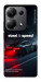 Чехол Black and red care для Xiaomi Redmi Note 13 Pro 5G