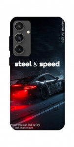 Чехол Black and red care для Galaxy S24 FE