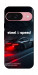 Чехол Black and red care для Google Pixel 9