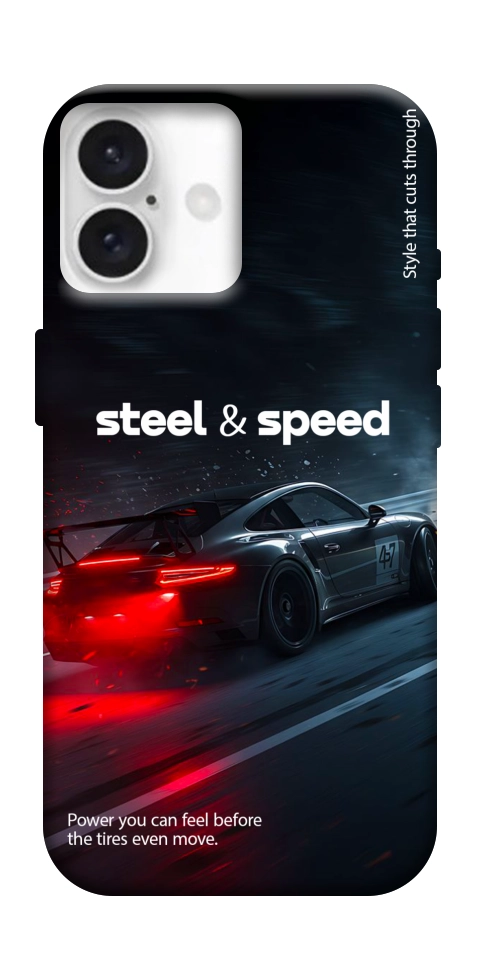 Чохол Black and red care для iPhone 16