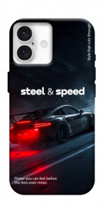 Чохол Black and red care для iPhone 16