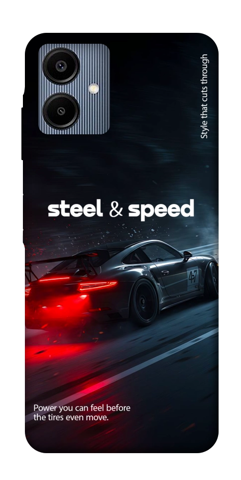 Чохол Black and red care для Galaxy A06