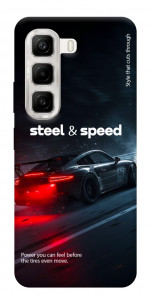 Чохол Black and red care для Infinix Hot 50 4G