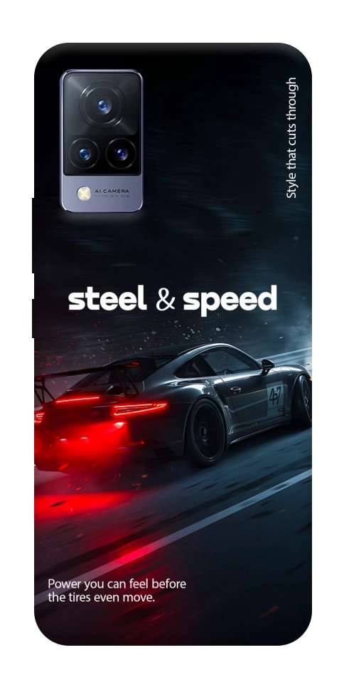 Чохол Black and red care для Vivo V21