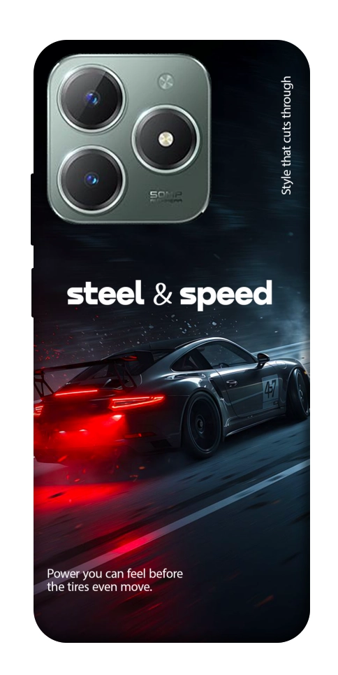 Чехол Black and red care для Realme C61