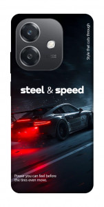 Чехол Black and red care для Oppo А3х 4G