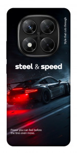 Чехол Black and red care для Xiaomi Redmi Note 14 Pro 5G