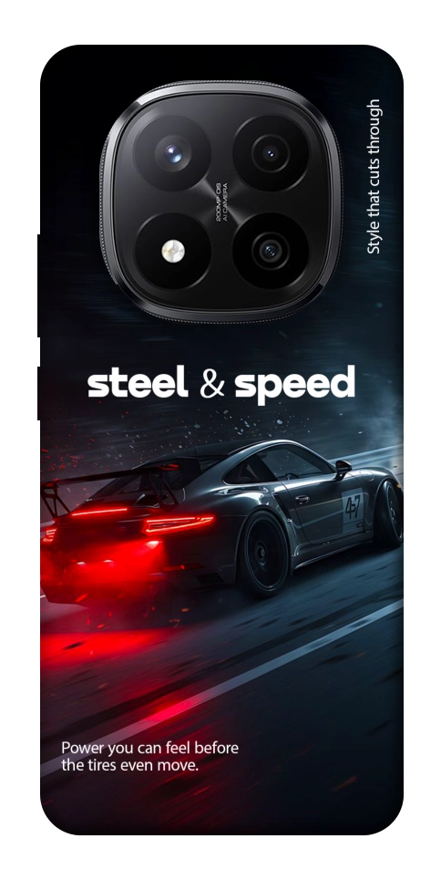 Чохол Black and red care для Xiaomi Redmi Note 14 Pro+ 5G