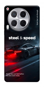Чехол Black and red care для TECNO Camon 30 (CL6)