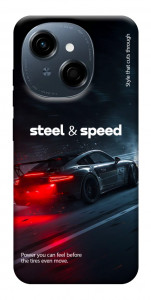 Чохол Black and red care для TECNO Spark Go 1 (KL4)