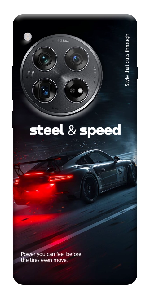 Чехол Black and red care для OnePlus 12