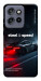 Чехол Black and red care для Motorola Edge 50 Neo
